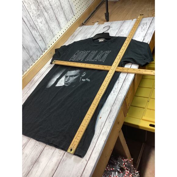 Andy Black Andy Biersack Black Veil Brides Alt Rock Music Band Men’s Size M - Picture 3 of 7